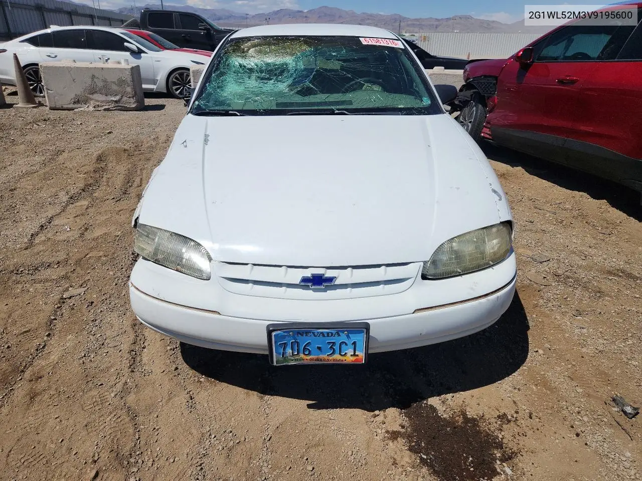 1997 Chev Lumina Bas VIN: 2G1WL52M3V9195600 Lot: 61581316