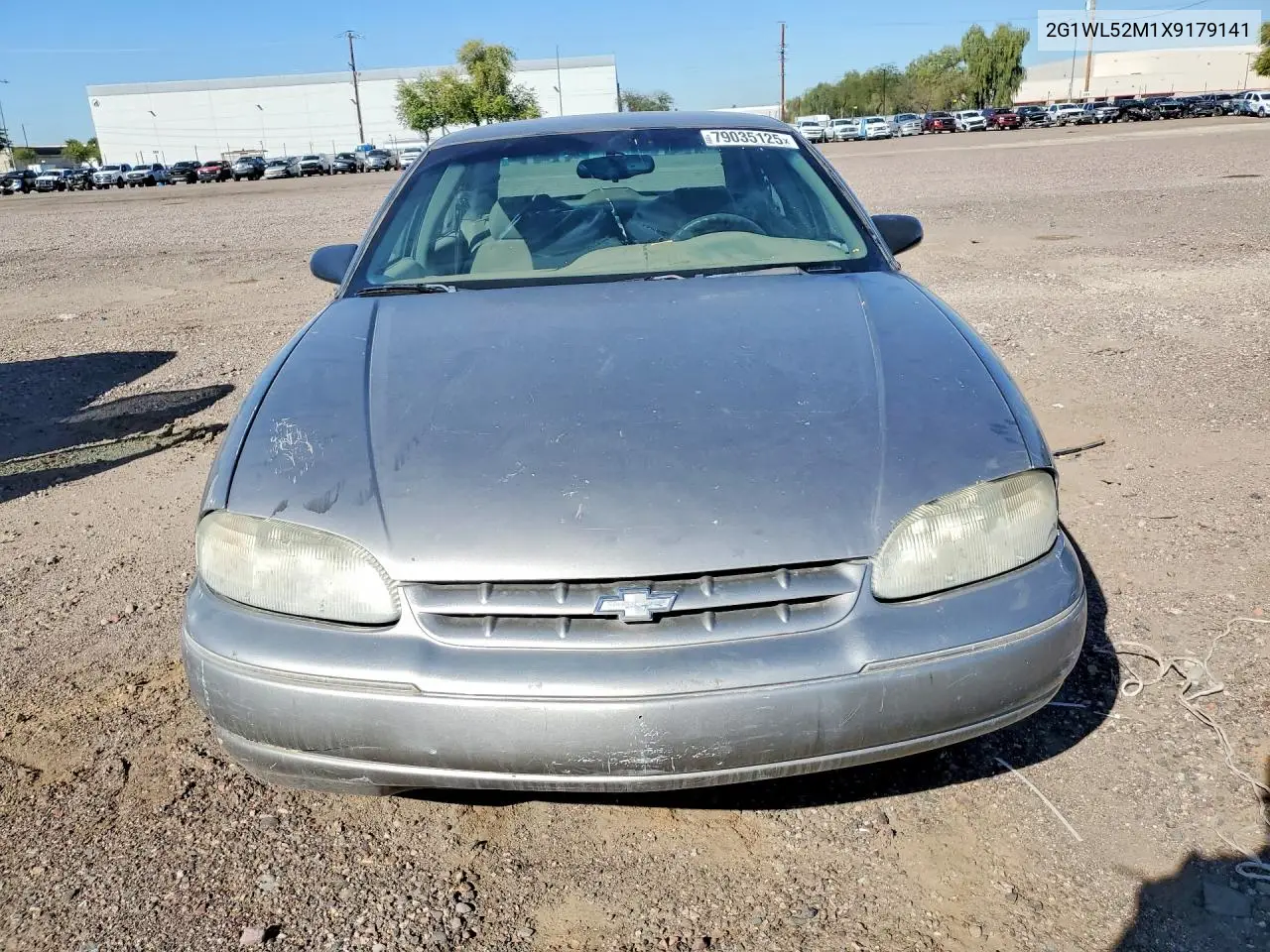 1999 Chevrolet Lumina Base VIN: 2G1WL52M1X9179141 Lot: 79035125