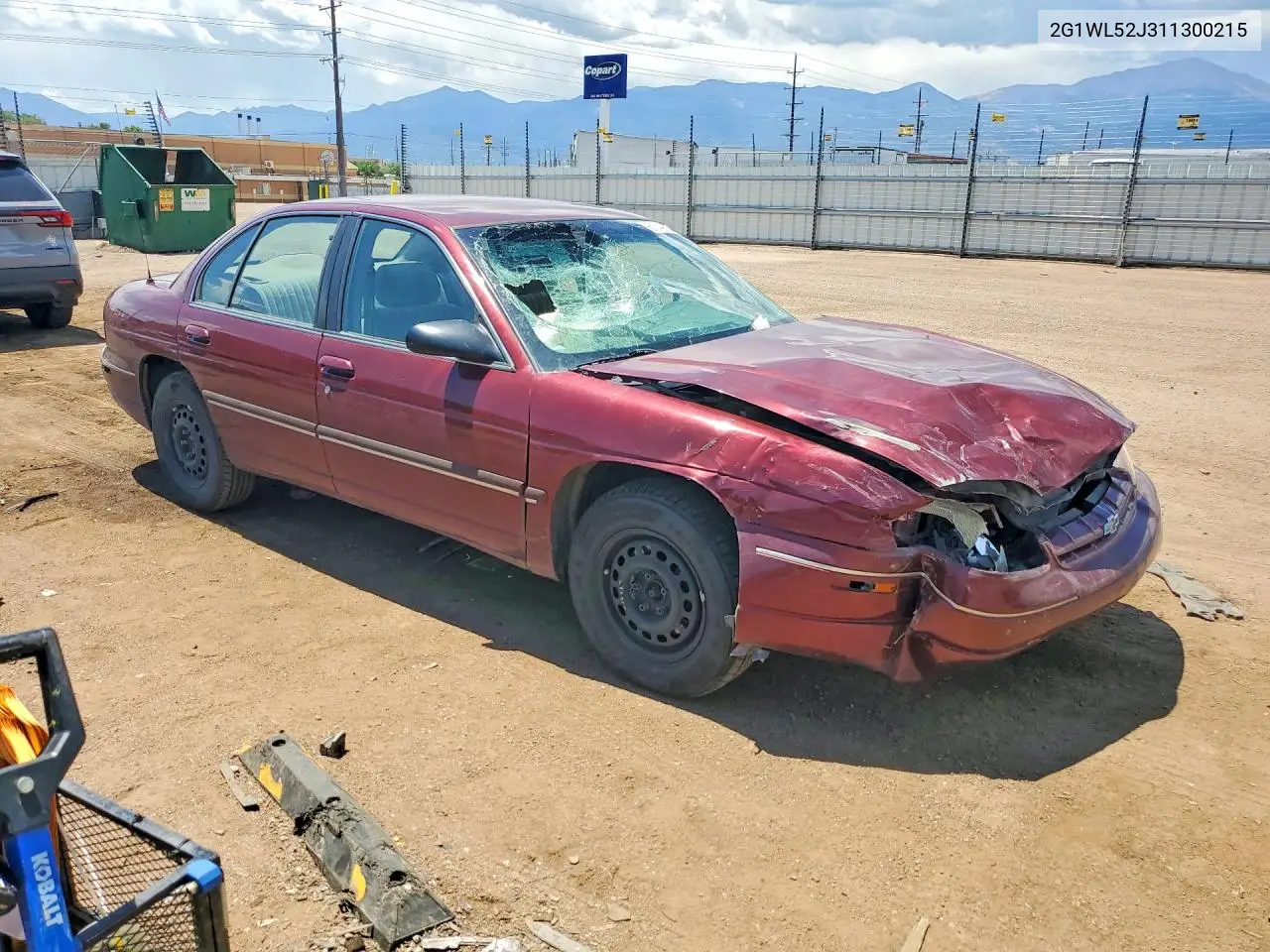2001 Chevrolet Lumina VIN: 2G1WL52J311300215 Lot: 60749896