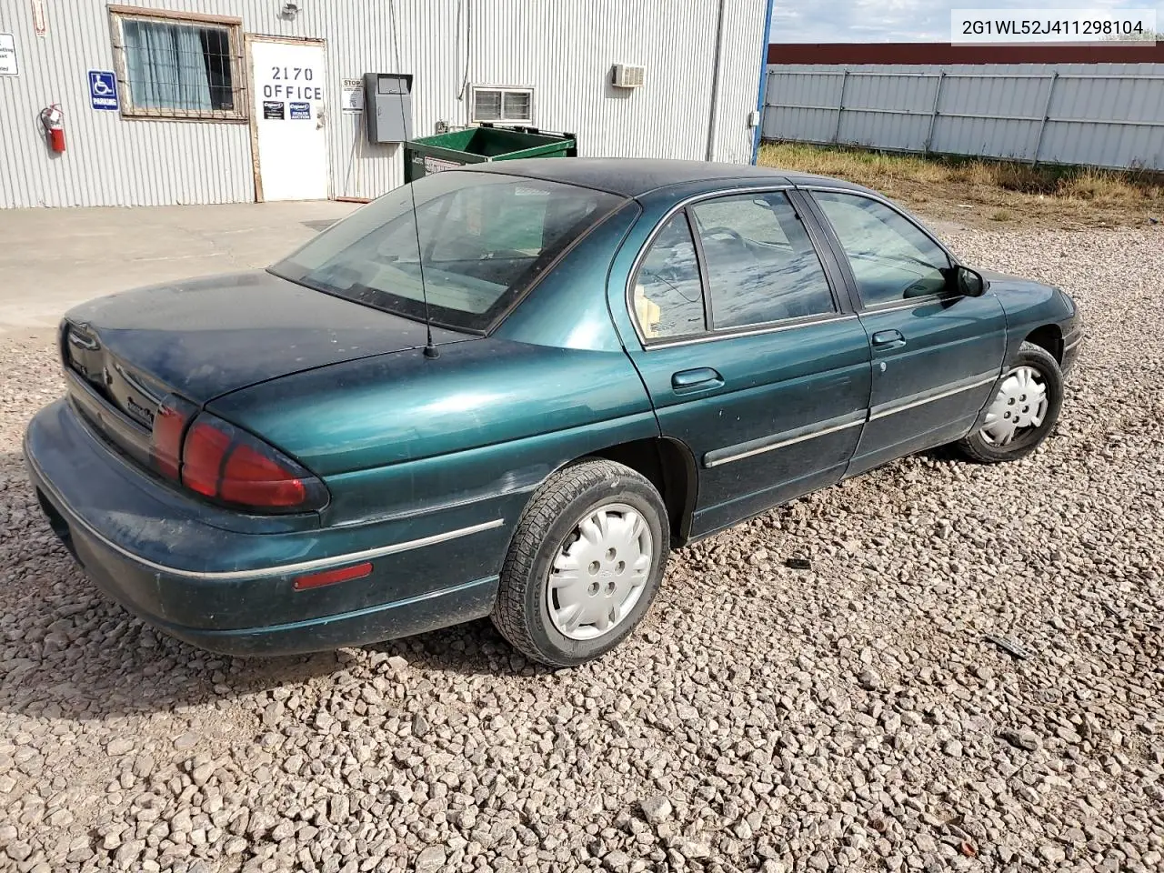 2001 Chevrolet Lumina VIN: 2G1WL52J411298104 Lot: 93419675