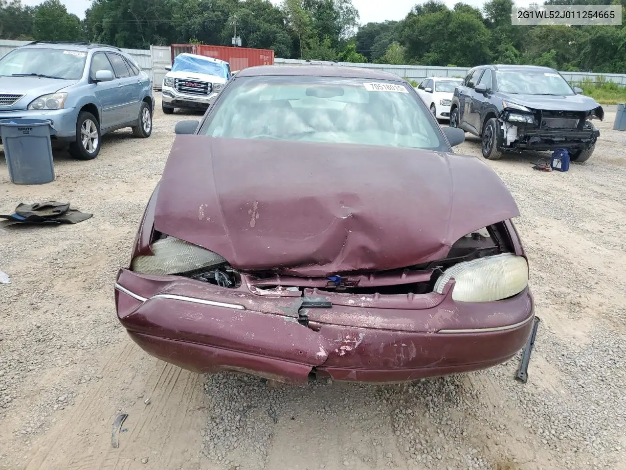 2001 Chevrolet Lumina VIN: 2G1WL52J011254665 Lot: 96814875