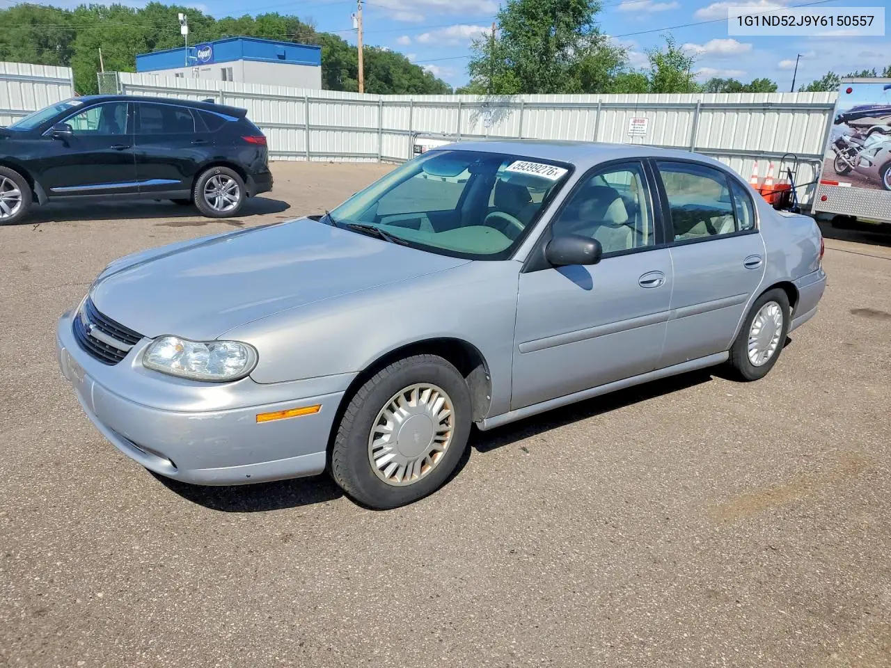 2000 Chevrolet Malibu VIN: 1G1ND52J9Y6150557 Lot: 59399276