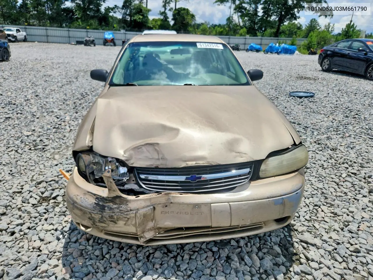 2003 Chevrolet Malibu VIN: 1G1ND52J03M661790 Lot: 61342516