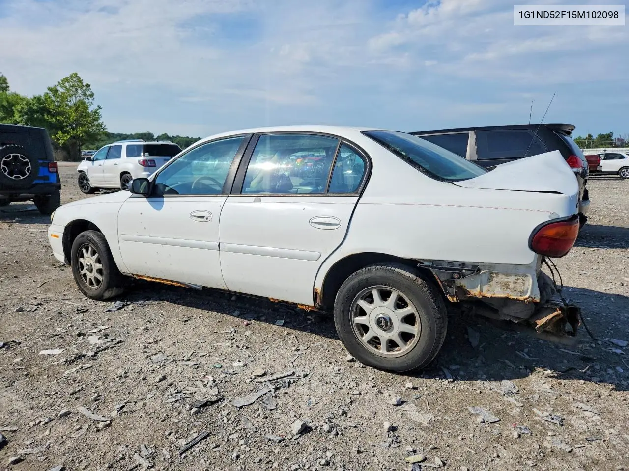 2005 Chevrolet Classic VIN: 1G1ND52F15M102098 Lot: 60405646