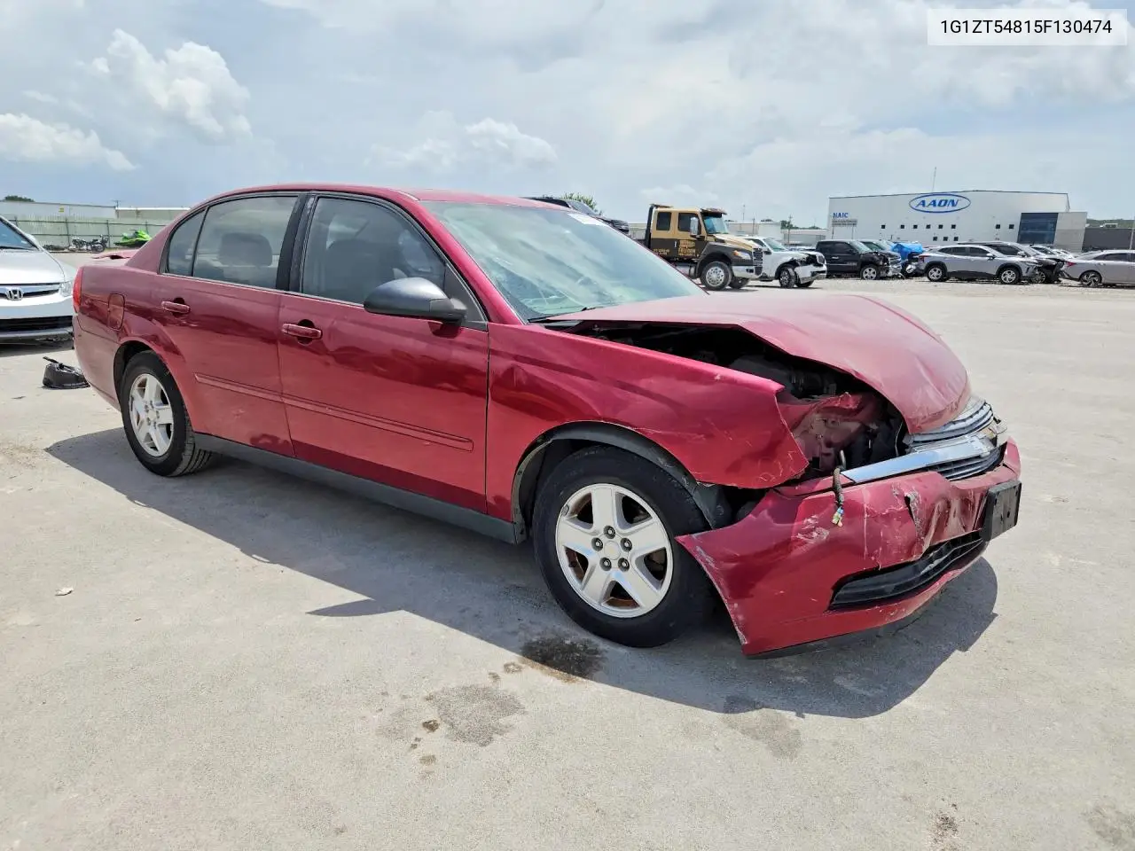 2005 Chevrolet Malibu Ls VIN: 1G1ZT54815F130474 Lot: 61772776