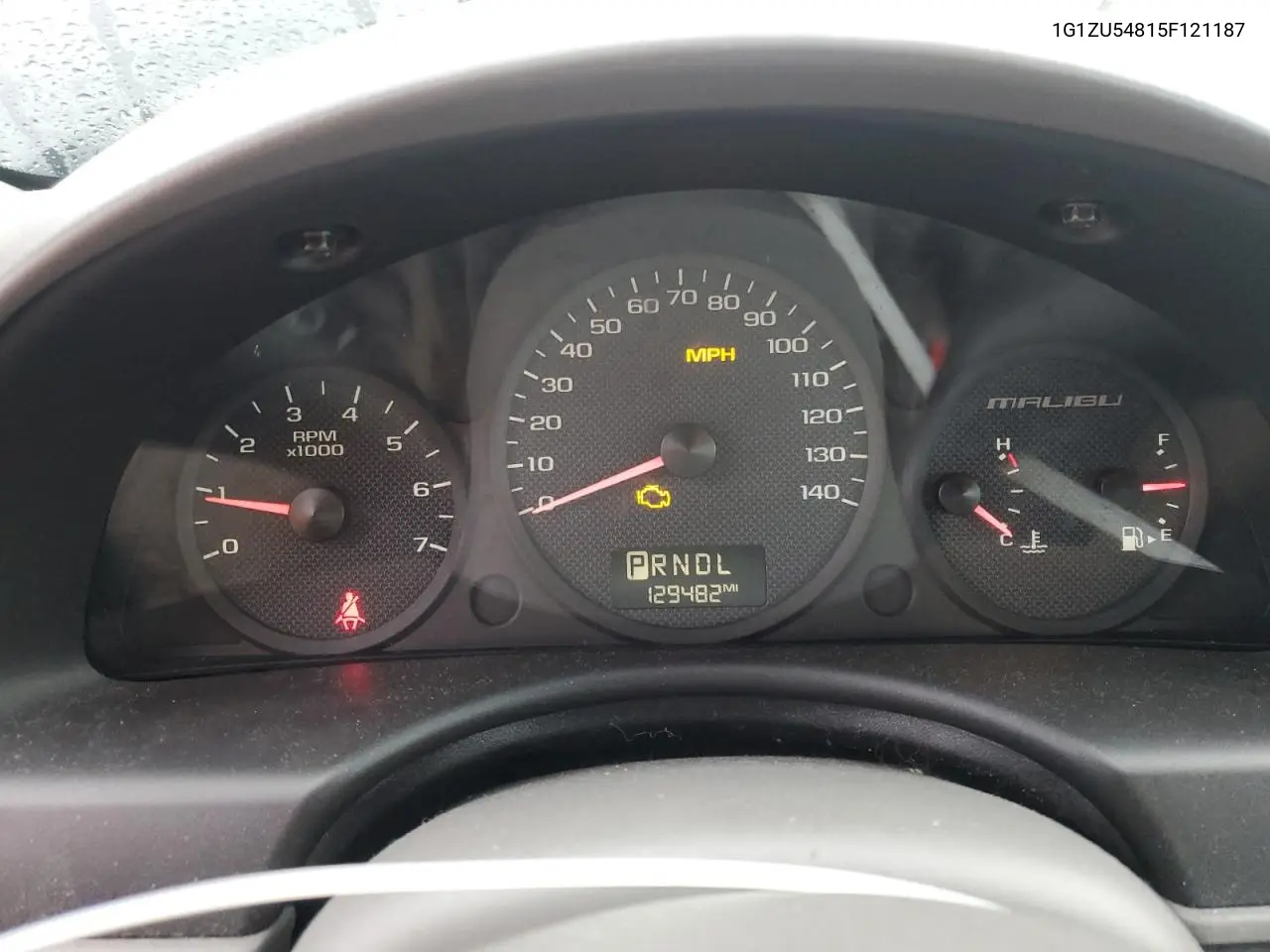 1G1ZU54815F121187 2005 Chevrolet Malibu Lt