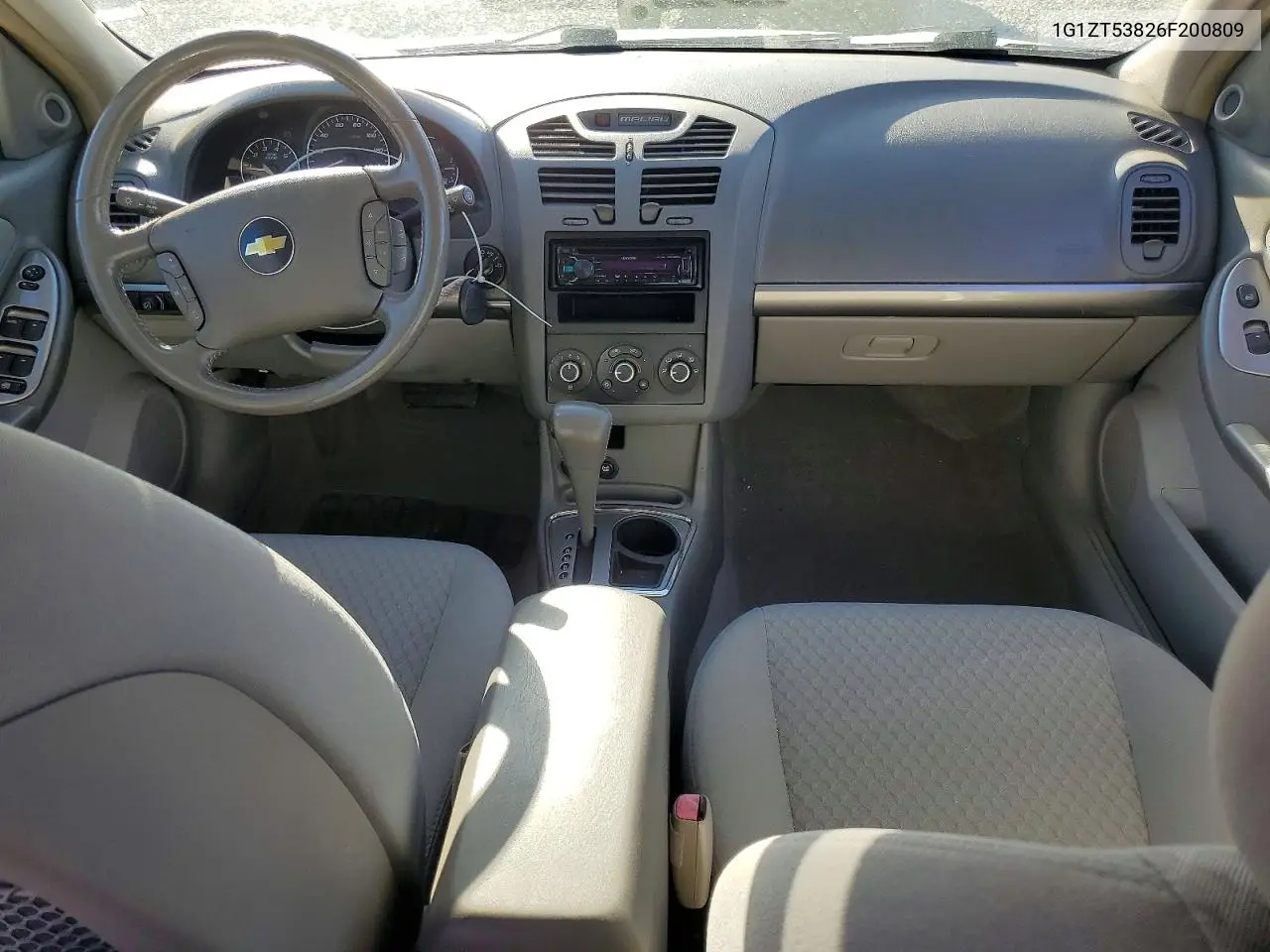 2006 Chevrolet Malibu Lt VIN: 1G1ZT53826F200809 Lot: 54578186
