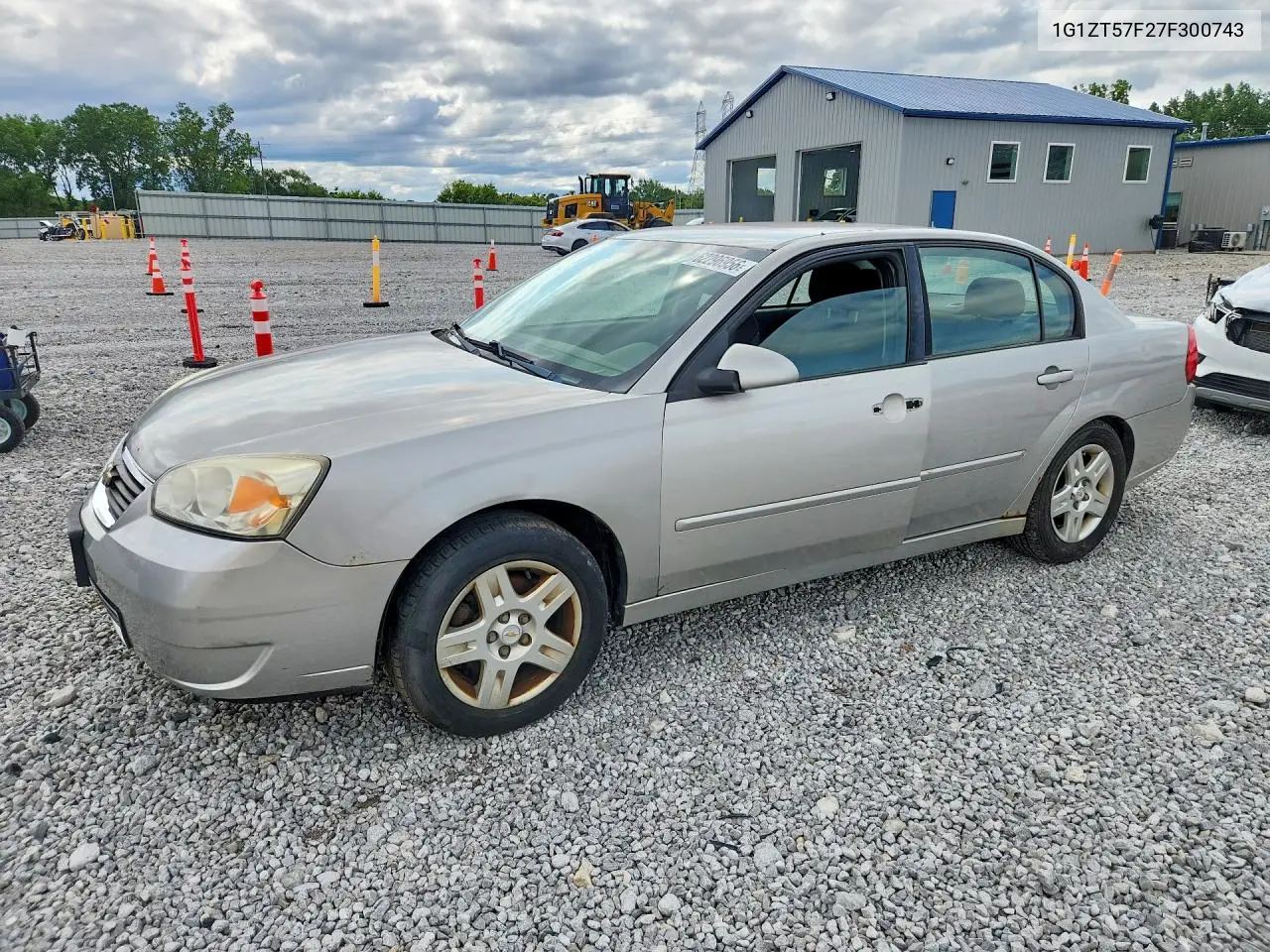 2007 Chevrolet Malibu Lt VIN: 1G1ZT57F27F300743 Lot: 62296956