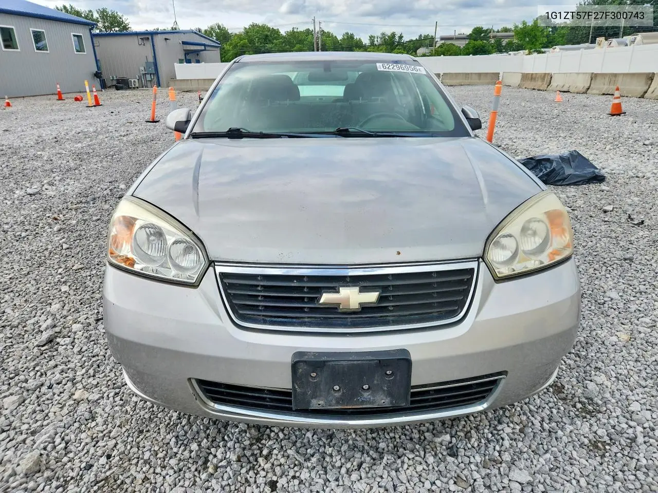 2007 Chevrolet Malibu Lt VIN: 1G1ZT57F27F300743 Lot: 62296956