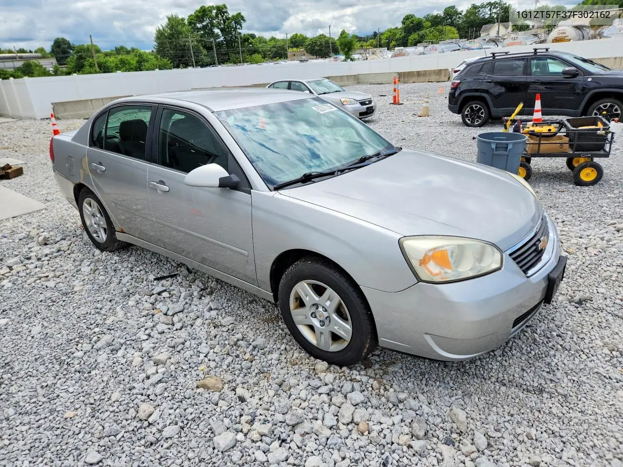 2007 Chevrolet Malibu Lt VIN: 1G1ZT57F37F302162 Lot: 62297206