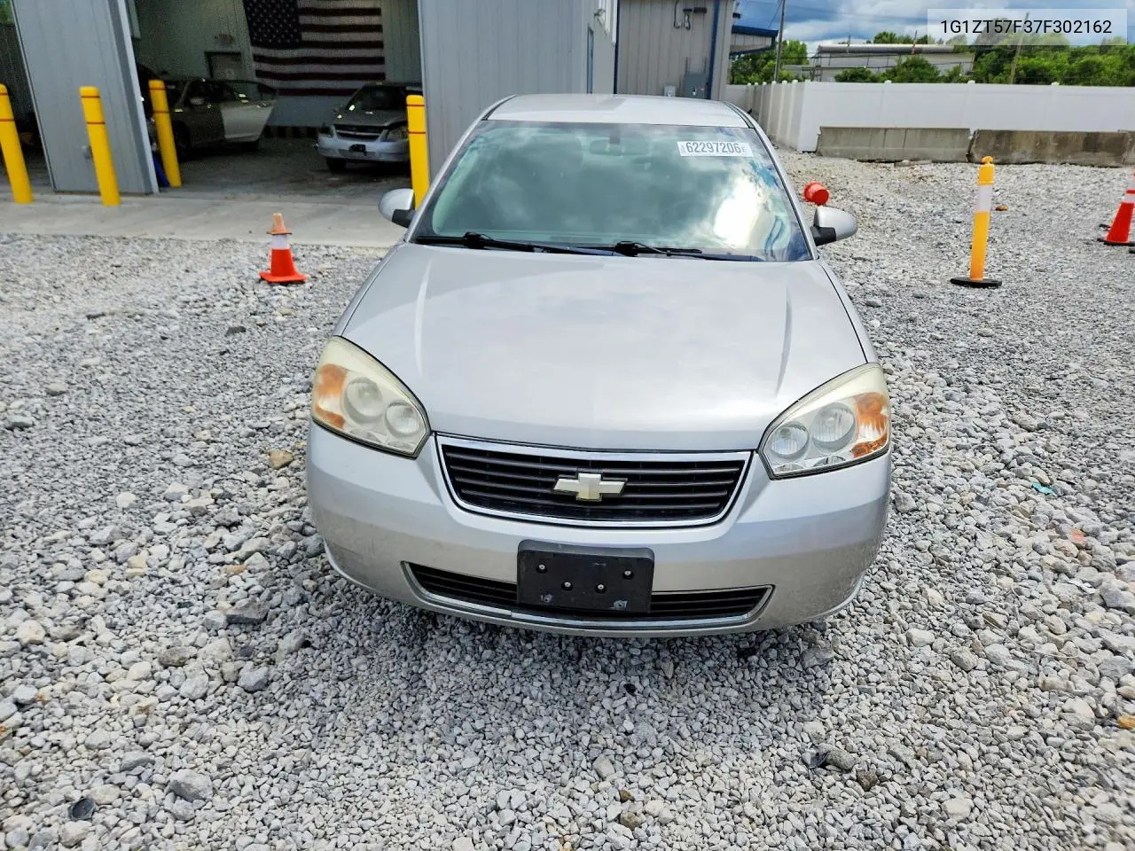 2007 Chevrolet Malibu Lt VIN: 1G1ZT57F37F302162 Lot: 62297206