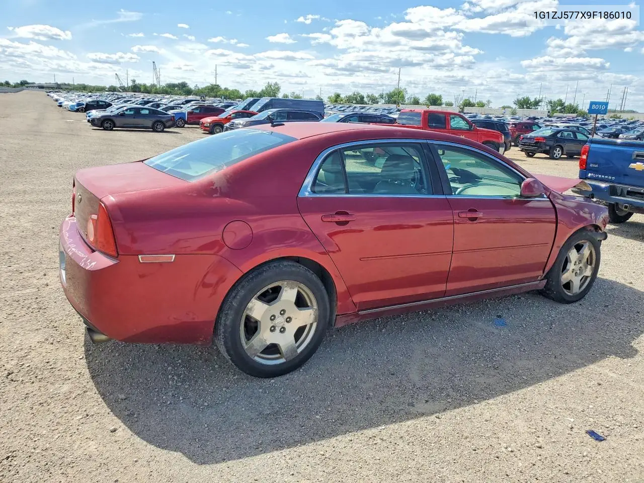 2009 Chevrolet Malibu 2Lt VIN: 1G1ZJ577X9F186010 Lot: 57497196