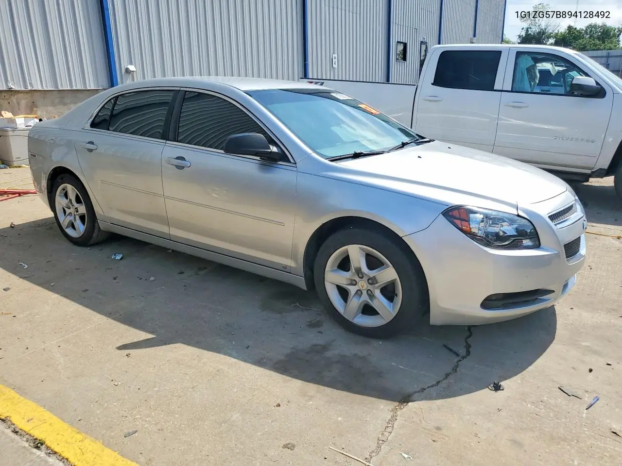 2009 Chevrolet Malibu Ls VIN: 1G1ZG57B894128492 Lot: 61562126