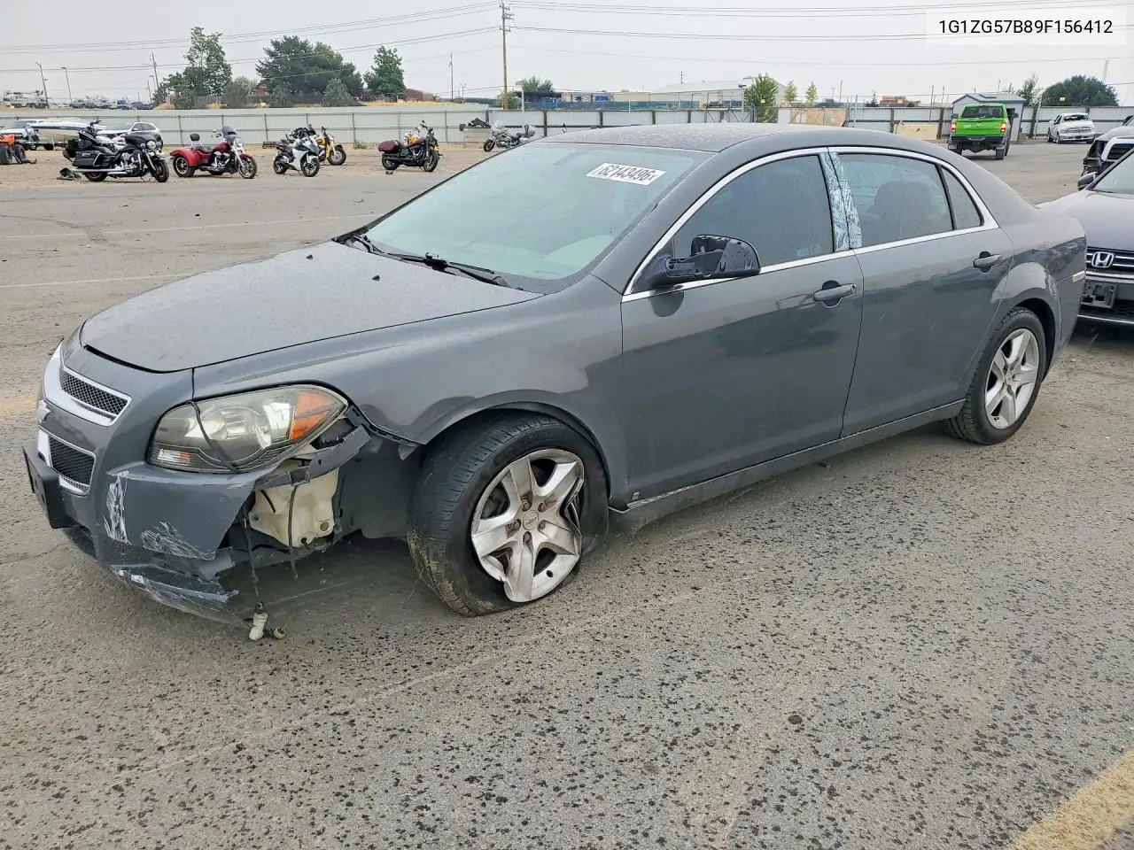2009 Chevrolet Malibu Ls VIN: 1G1ZG57B89F156412 Lot: 62143496