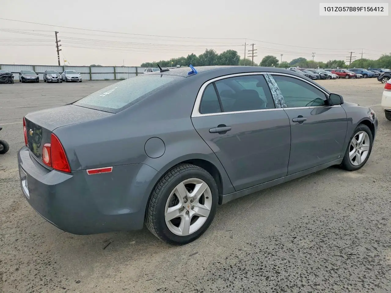 2009 Chevrolet Malibu Ls VIN: 1G1ZG57B89F156412 Lot: 62143496