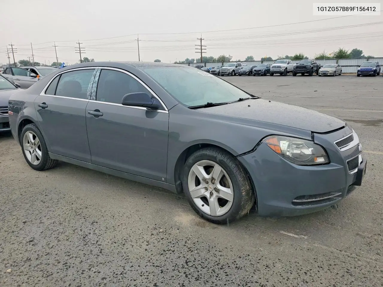 2009 Chevrolet Malibu Ls VIN: 1G1ZG57B89F156412 Lot: 62143496