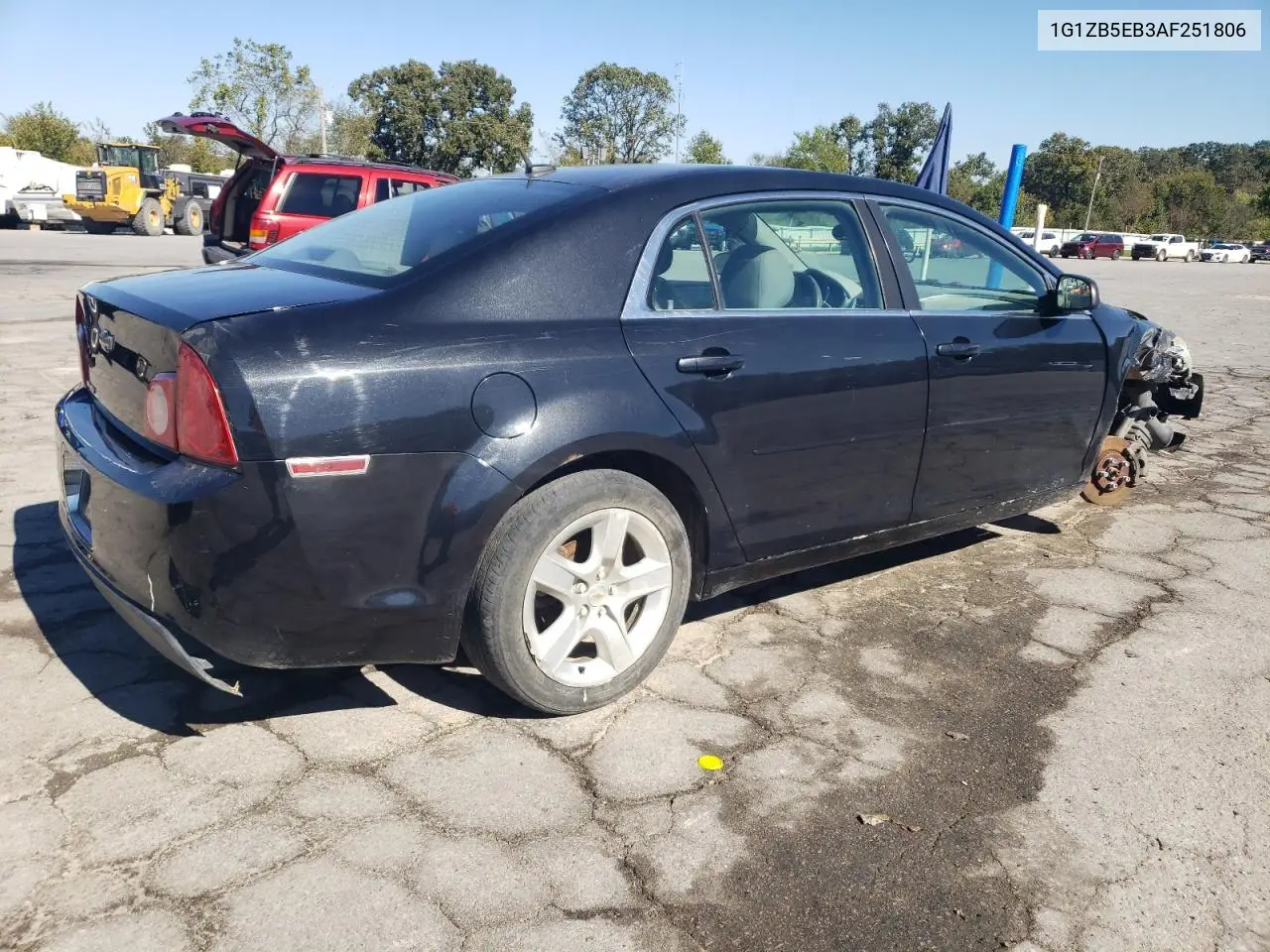 1G1ZB5EB3AF251806 2010 Chevrolet Malibu Ls
