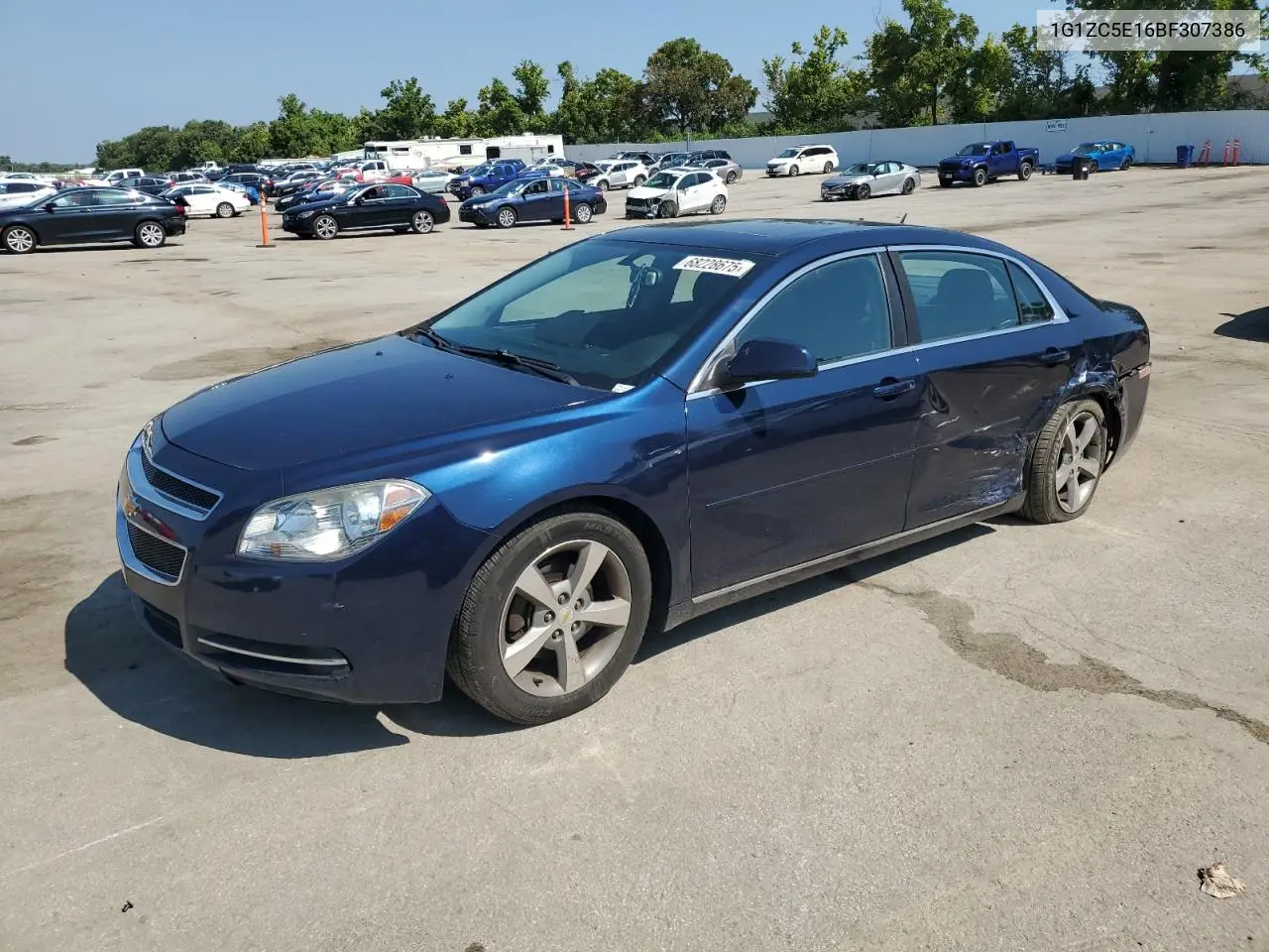 1G1ZC5E16BF307386 2011 Chevrolet Malibu 1Lt