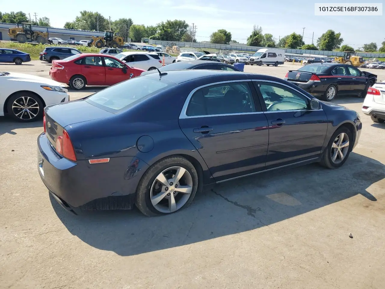 1G1ZC5E16BF307386 2011 Chevrolet Malibu 1Lt