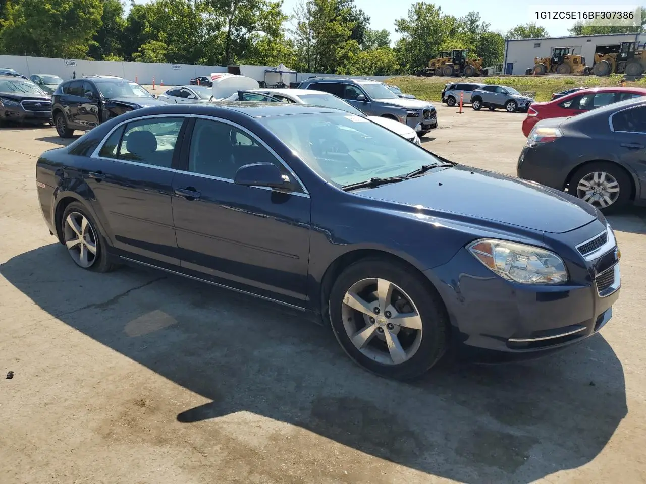 1G1ZC5E16BF307386 2011 Chevrolet Malibu 1Lt