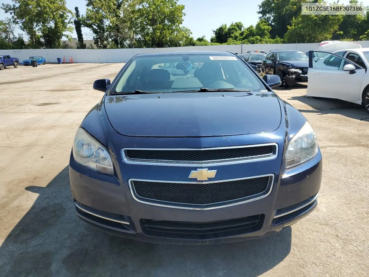 1G1ZC5E16BF307386 2011 Chevrolet Malibu 1Lt