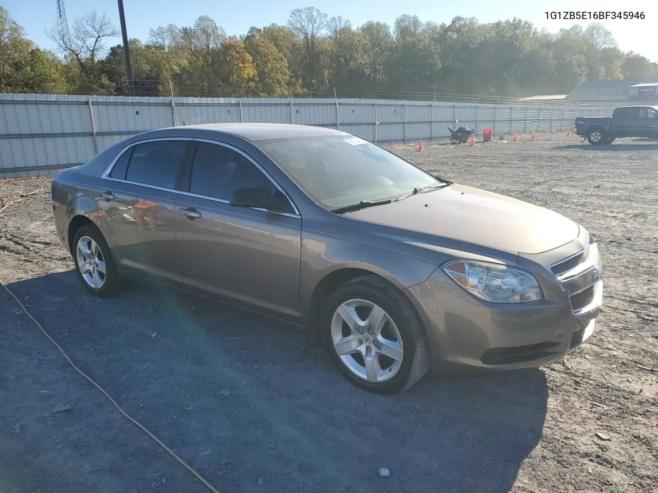 1G1ZB5E16BF345946 2011 Chevrolet Malibu Ls