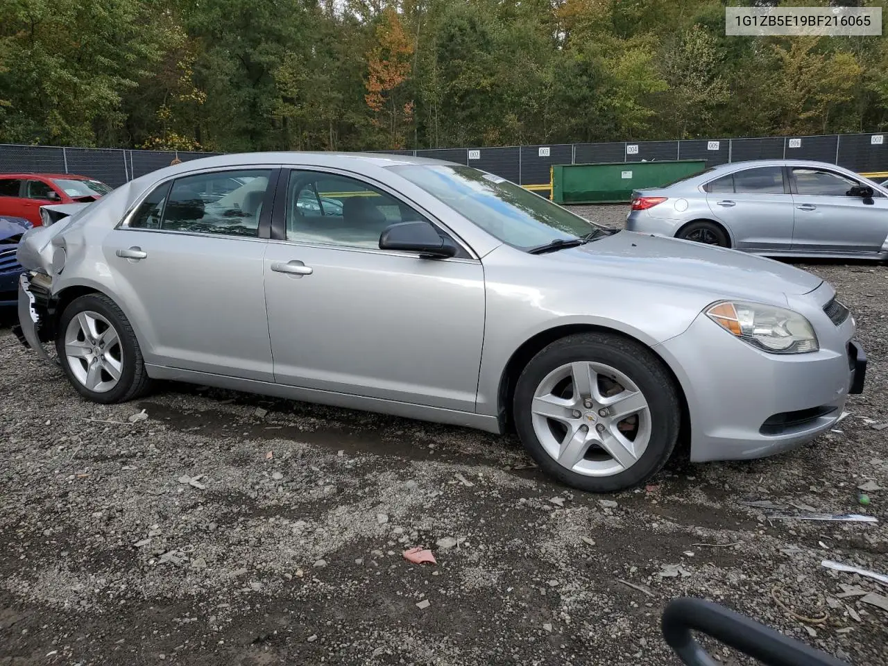 1G1ZB5E19BF216065 2011 Chevrolet Malibu 4D