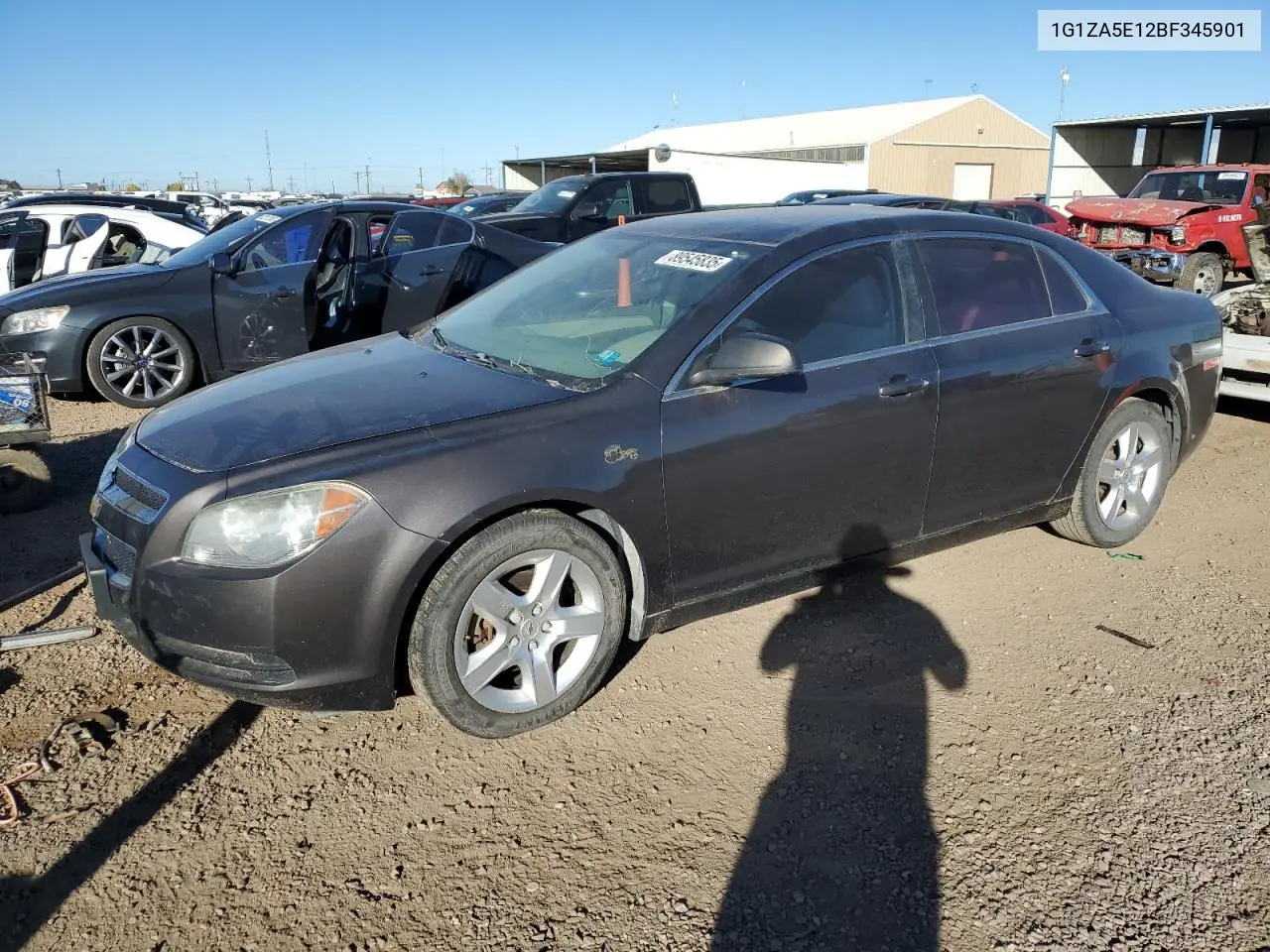1G1ZA5E12BF345901 2011 Chevrolet Malibu Ls