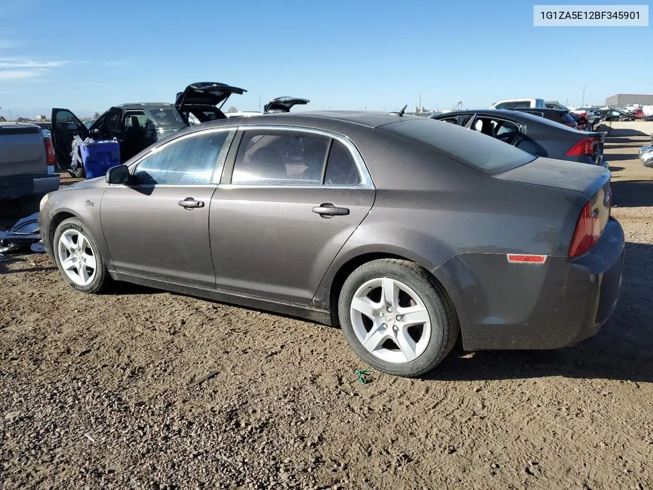 1G1ZA5E12BF345901 2011 Chevrolet Malibu Ls