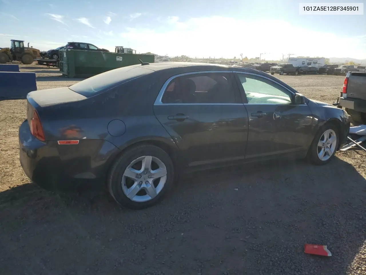 1G1ZA5E12BF345901 2011 Chevrolet Malibu Ls