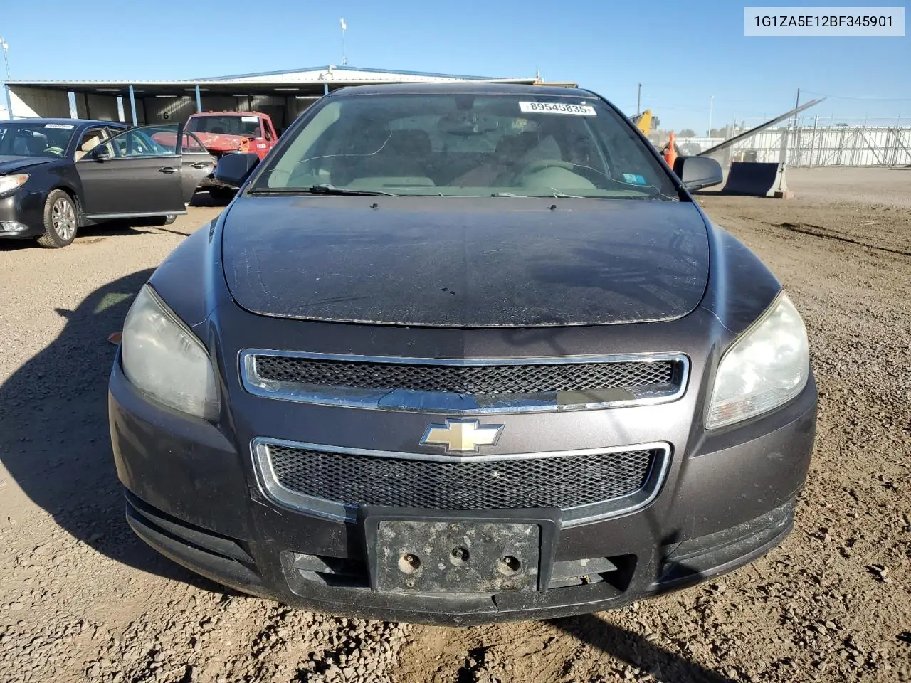 1G1ZA5E12BF345901 2011 Chevrolet Malibu Ls