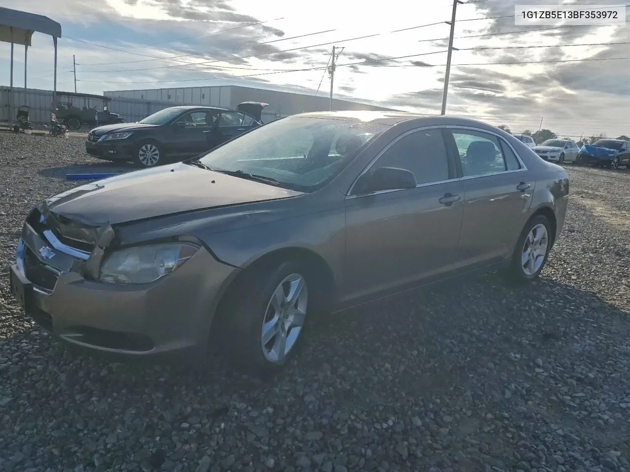 1G1ZB5E13BF353972 2011 Chevrolet Malibu Ls