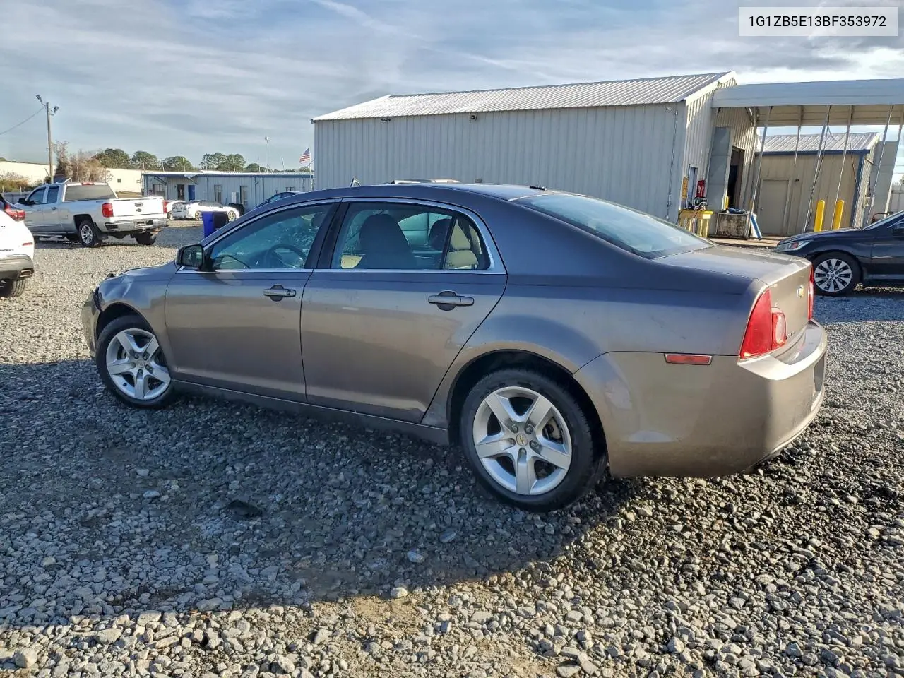 1G1ZB5E13BF353972 2011 Chevrolet Malibu Ls