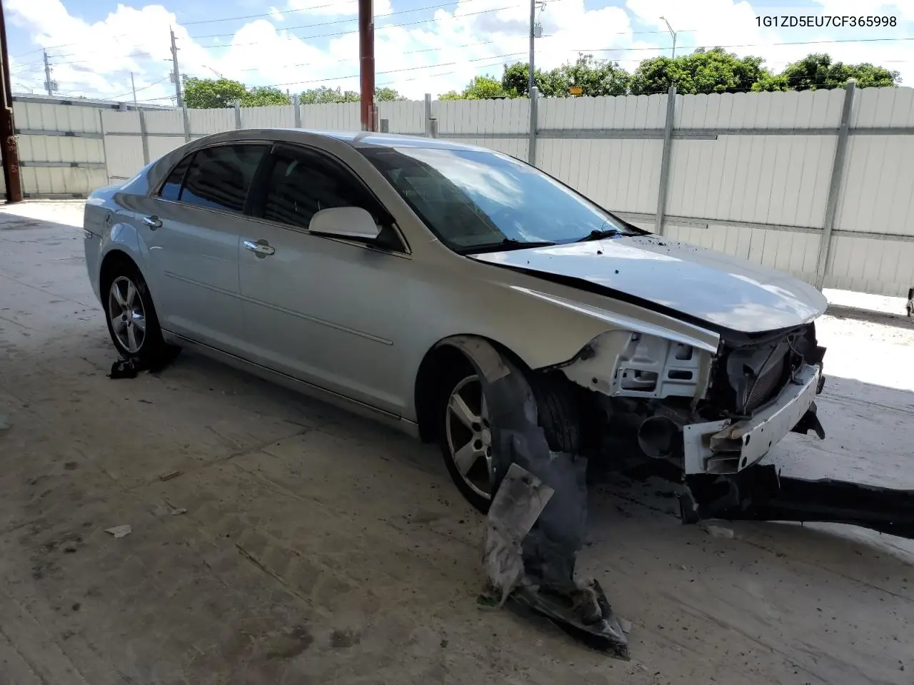 1G1ZD5EU7CF365998 2012 Chevrolet Malibu 2Lt