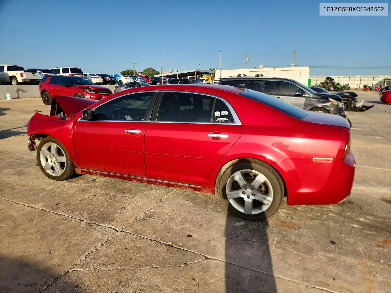 2012 Chevrolet Malibu 1Lt VIN: 1G1ZC5E0XCF348502 Lot: 61748336