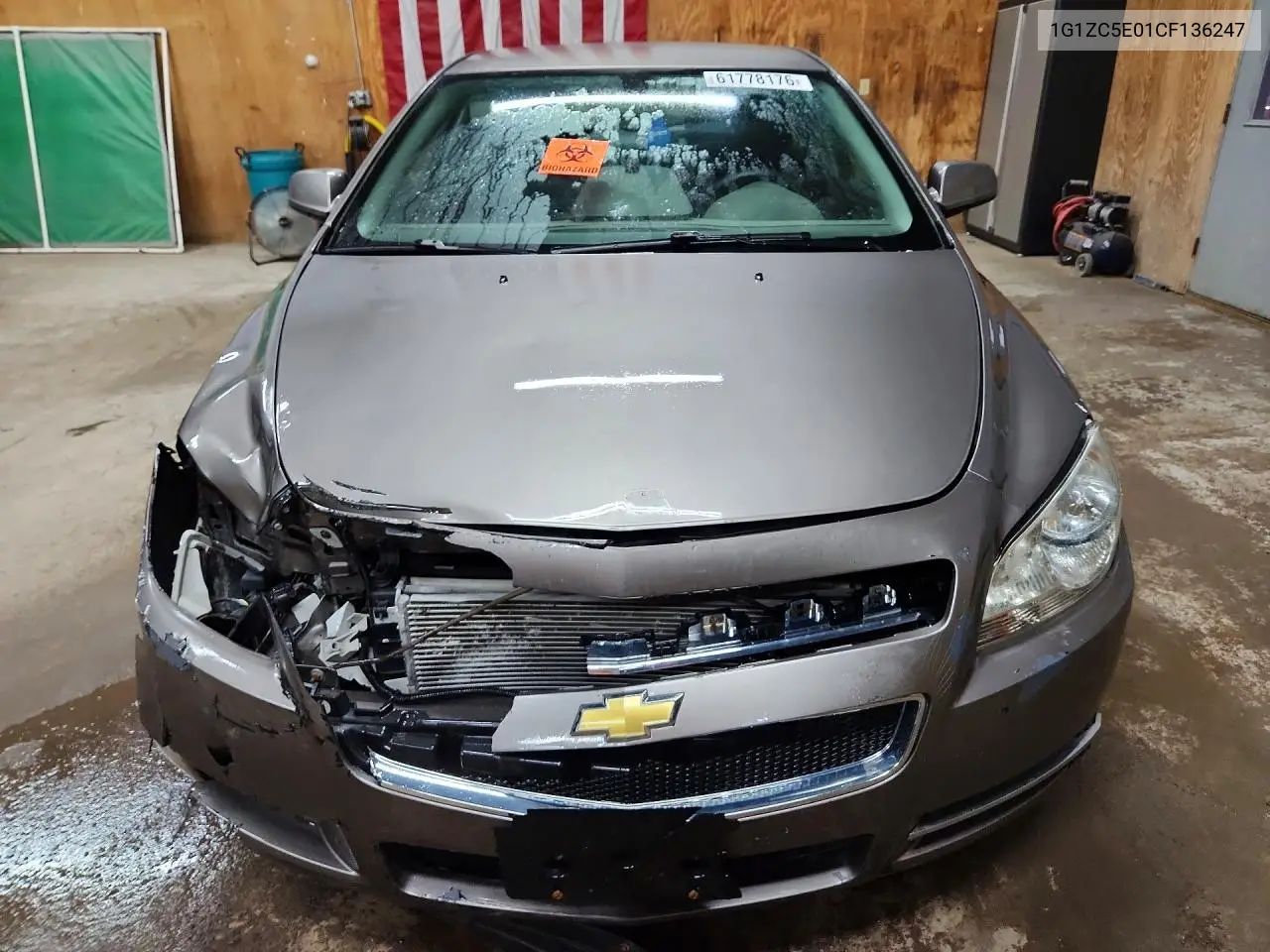 2012 Chevrolet Malibu 1Lt VIN: 1G1ZC5E01CF136247 Lot: 61778176