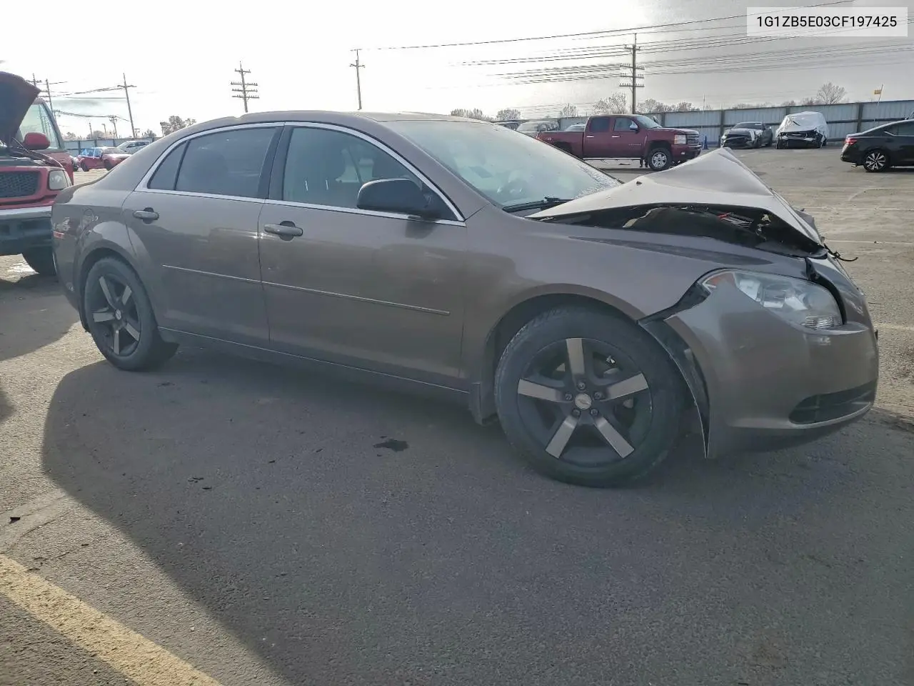 1G1ZB5E03CF197425 2012 Chevrolet Malibu Ls