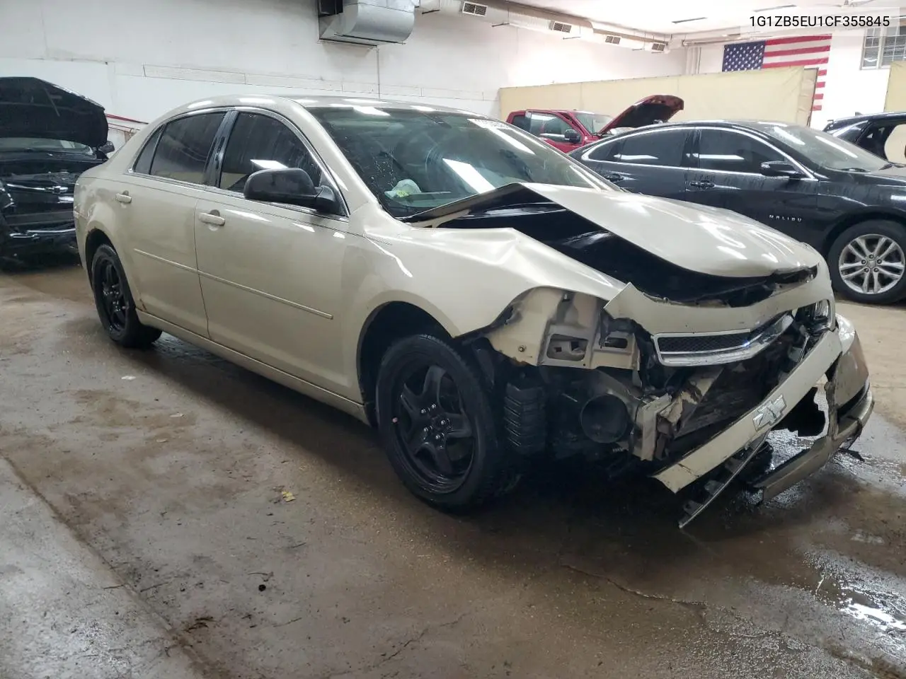 1G1ZB5EU1CF355845 2012 Chevrolet Malibu Ls