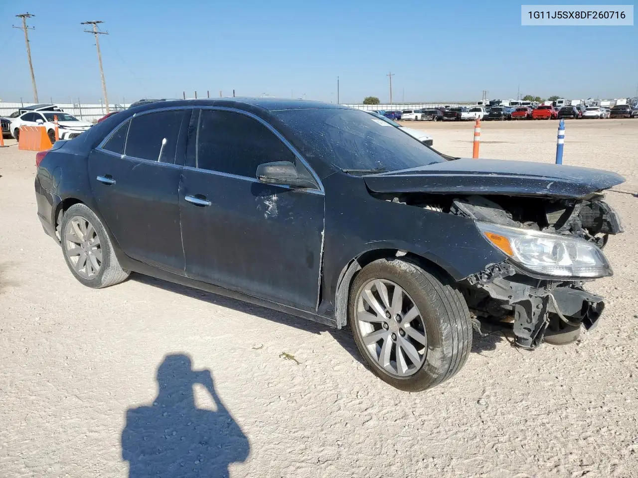 1G11J5SX8DF260716 2013 Chevrolet Malibu Ltz