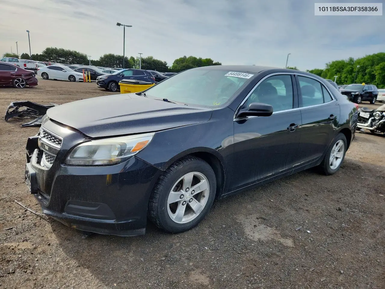 1G11B5SA3DF358366 2013 Chevrolet Malibu Ls