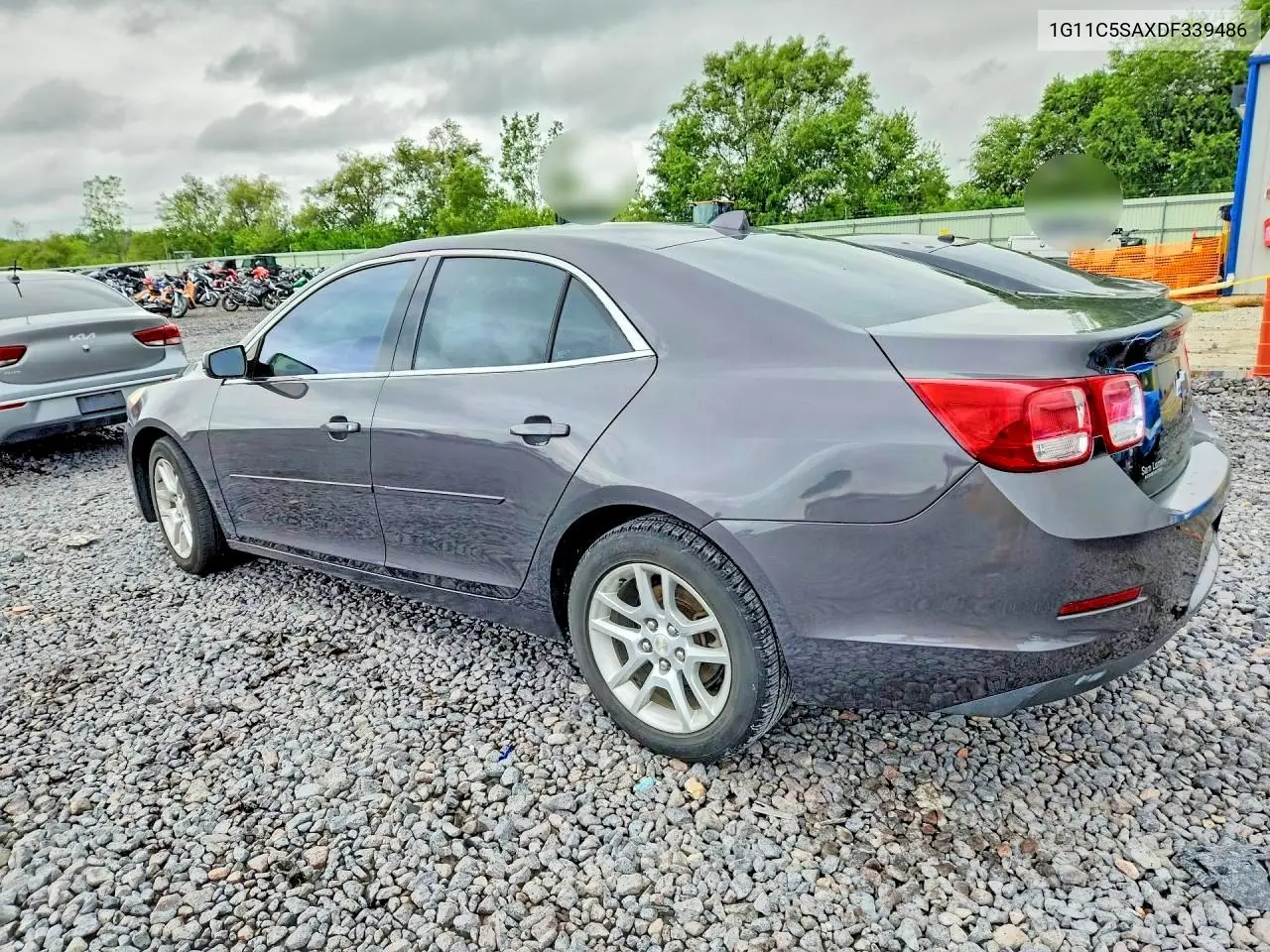 2013 Chevrolet Malibu 1Lt VIN: 1G11C5SAXDF339486 Lot: 58731906