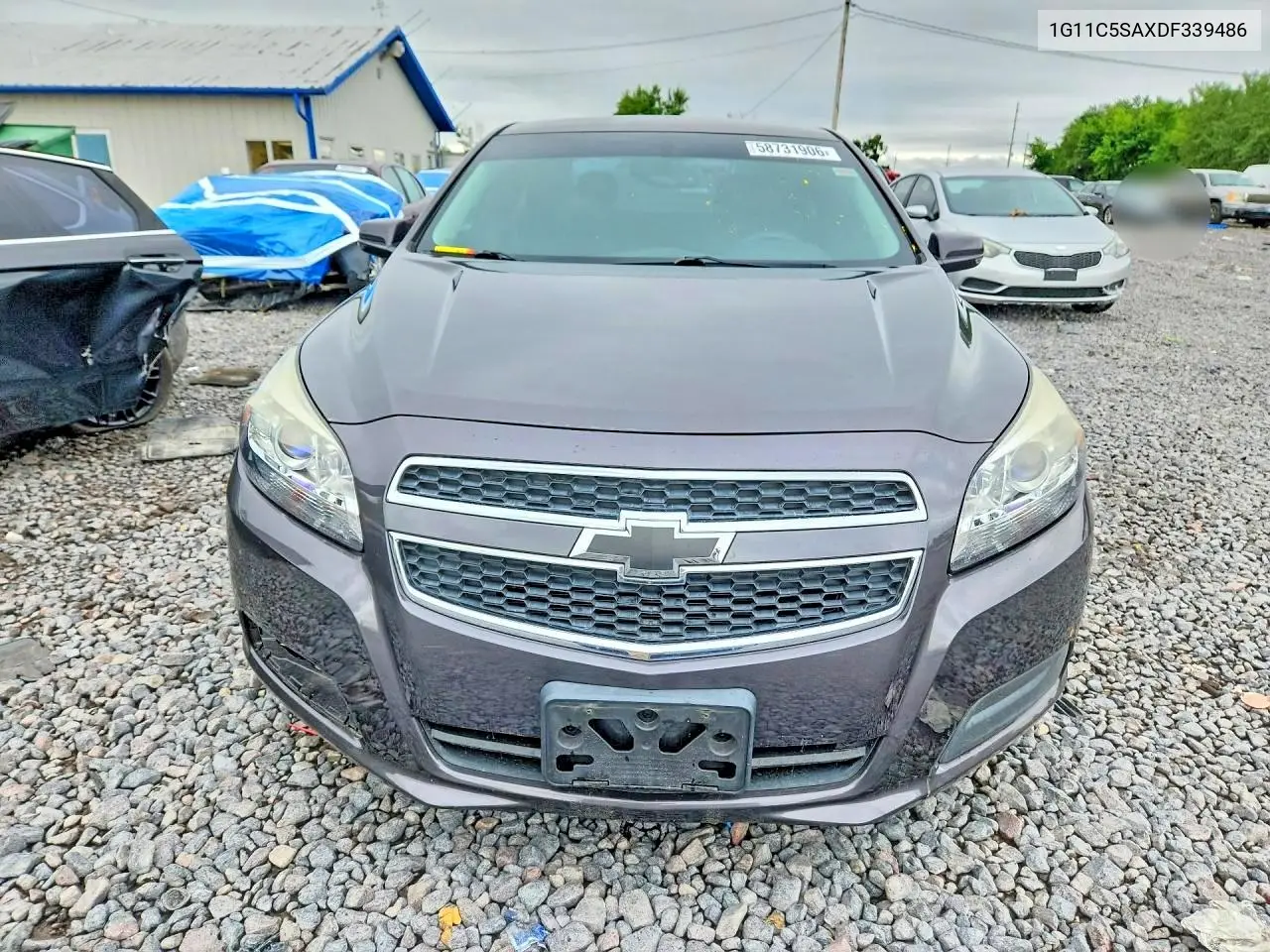 2013 Chevrolet Malibu 1Lt VIN: 1G11C5SAXDF339486 Lot: 58731906