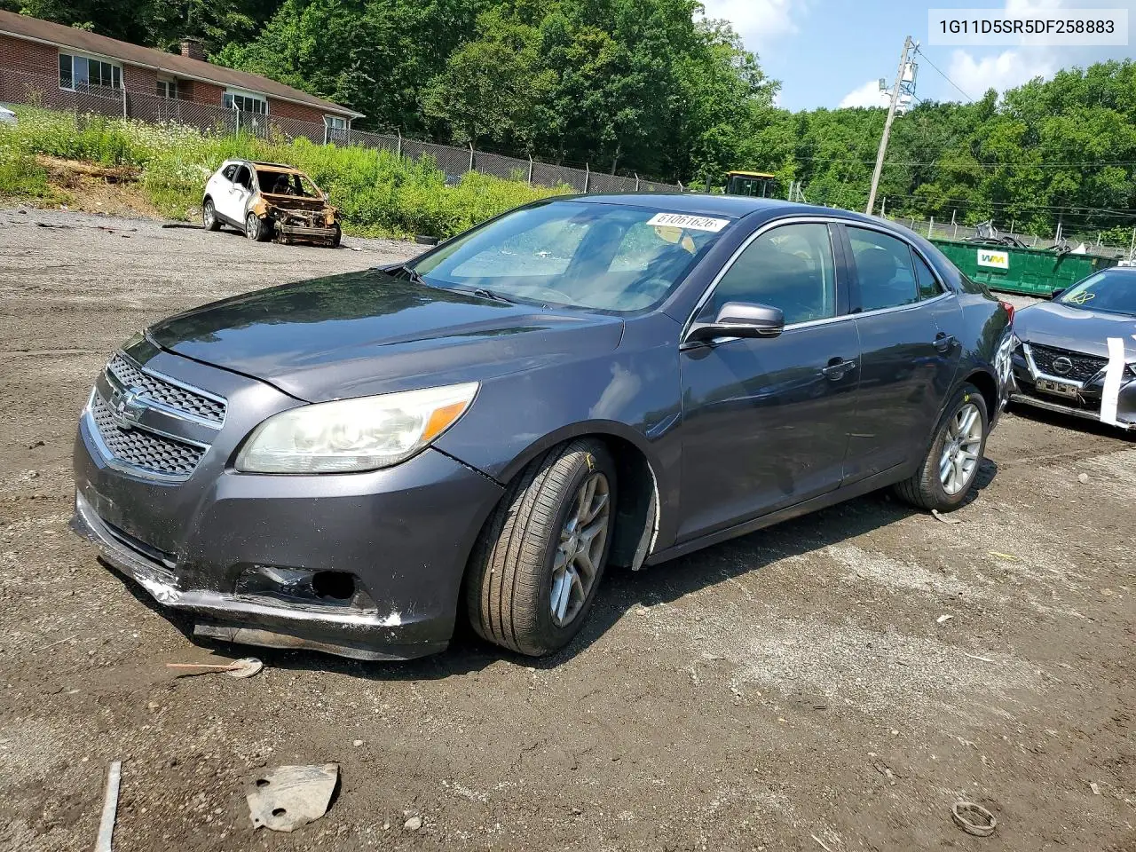 2013 Chevrolet Malibu 1Lt VIN: 1G11D5SR5DF258883 Lot: 61061626