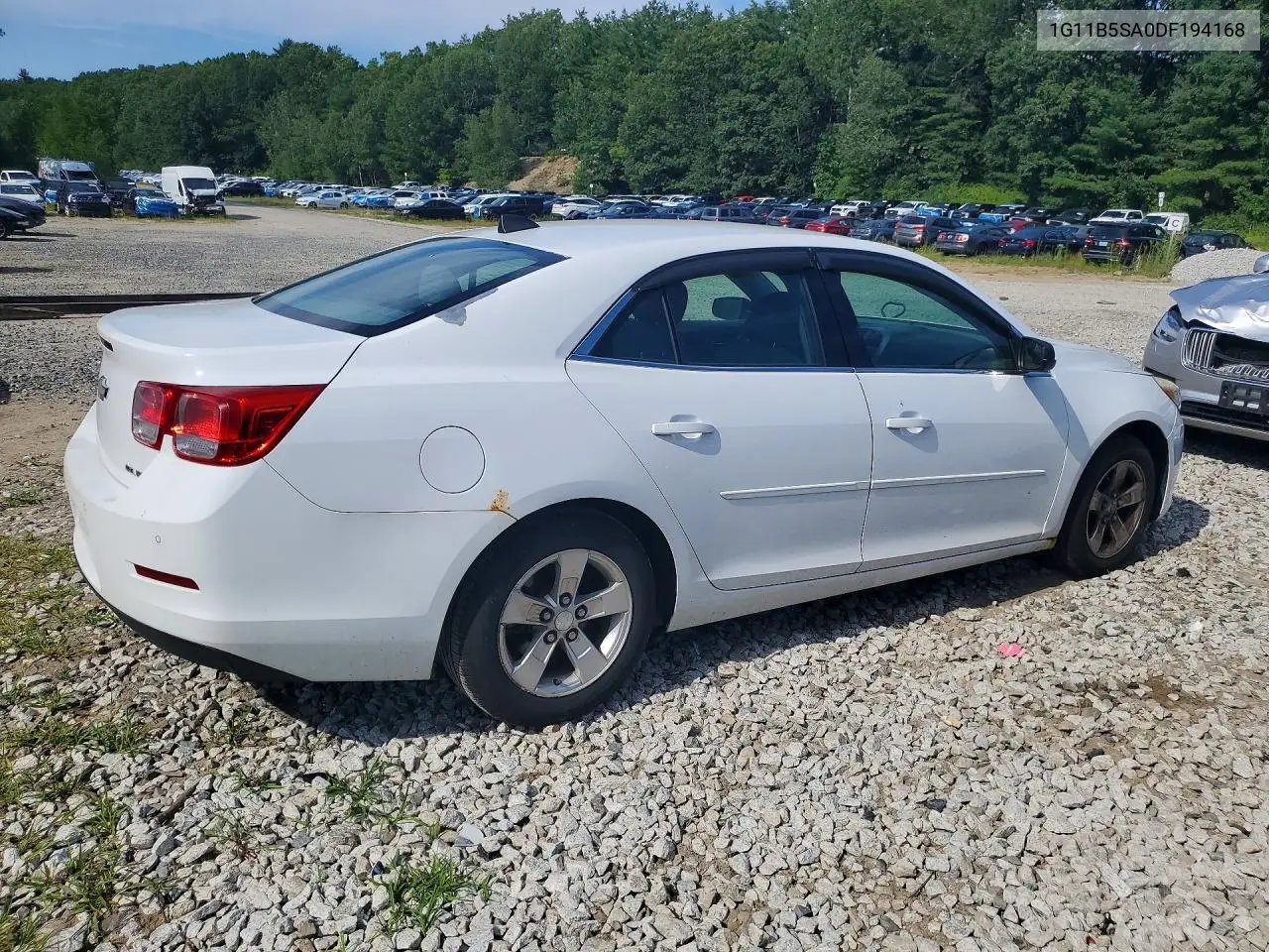 2013 Chevrolet Malibu Ls VIN: 1G11B5SA0DF194168 Lot: 61393076
