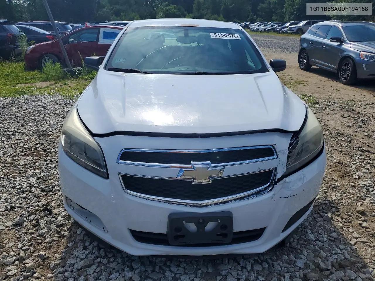 2013 Chevrolet Malibu Ls VIN: 1G11B5SA0DF194168 Lot: 61393076
