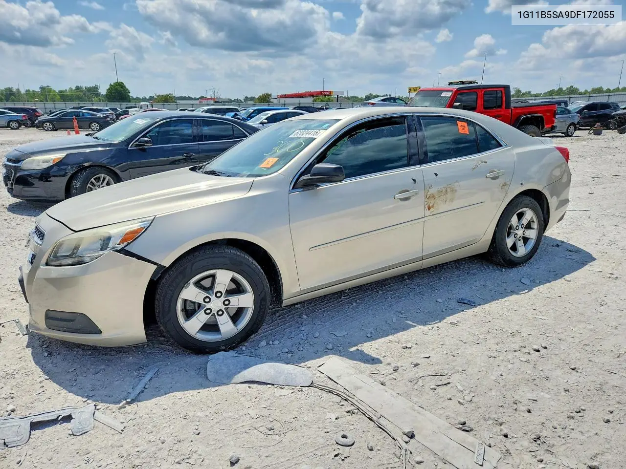 1G11B5SA9DF172055 2013 Chevrolet Malibu Ls