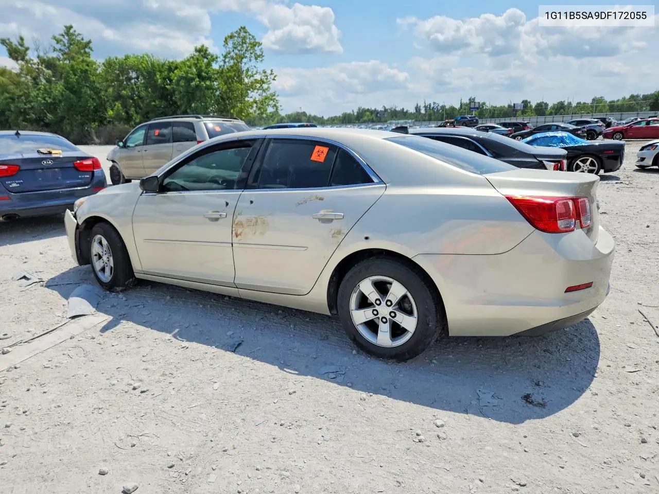 1G11B5SA9DF172055 2013 Chevrolet Malibu Ls