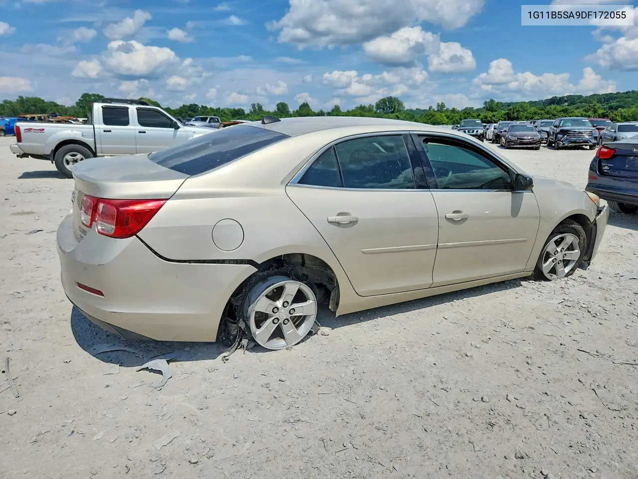 1G11B5SA9DF172055 2013 Chevrolet Malibu Ls