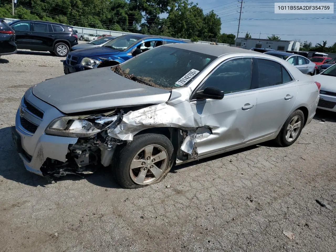 1G11B5SA2DF354759 2013 Chevrolet Malibu Ls