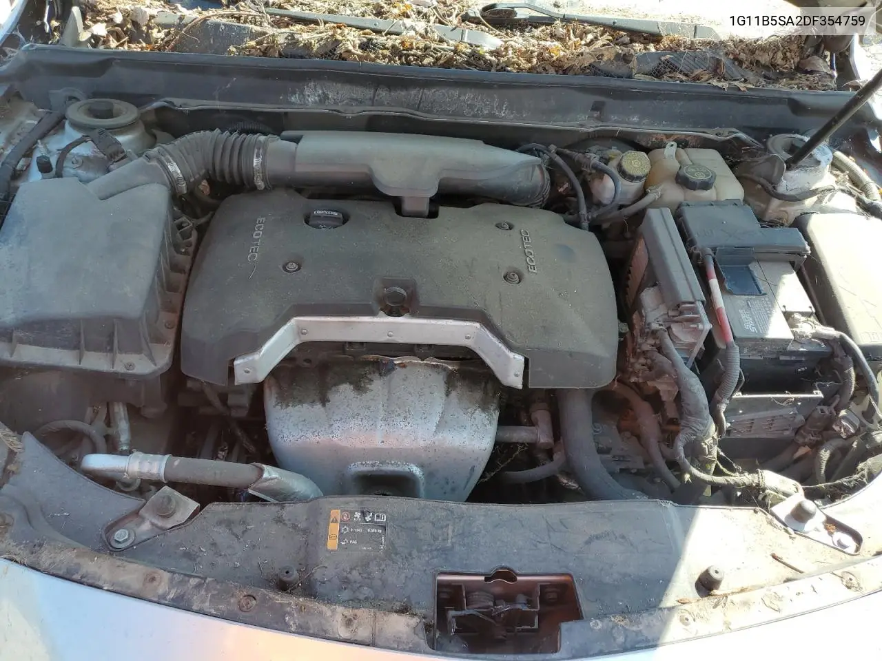 1G11B5SA2DF354759 2013 Chevrolet Malibu Ls